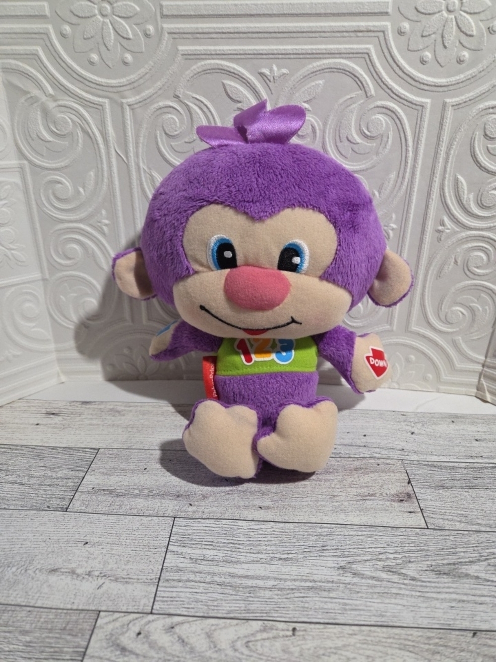 2012 Fisher Price Laugh & Learn 10" Monkey